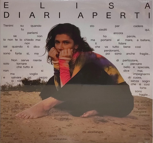 Elisa diari aperti vinile raro - diari,